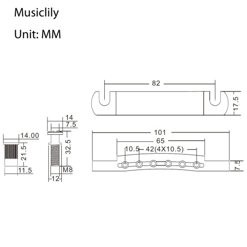 Musiclily MX1279BK фото 2